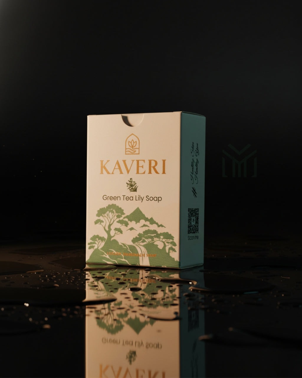 Green Tea Lily Bar – Refreshing Antioxidant Soap