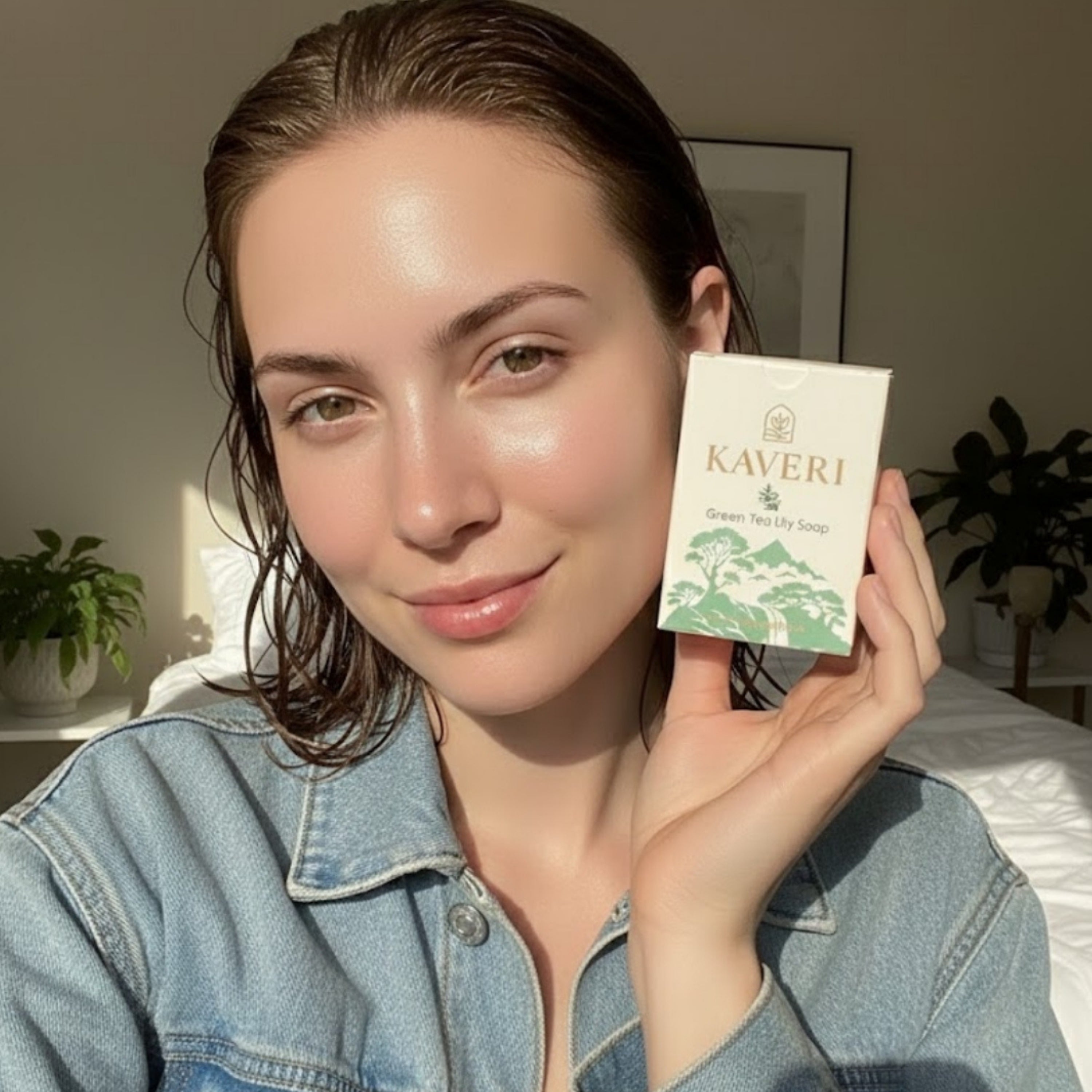 Green Tea Lily Bar – Refreshing Antioxidant Soap