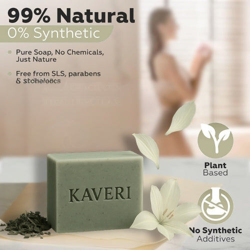 Green Tea Lily Bar – Refreshing Antioxidant Soap