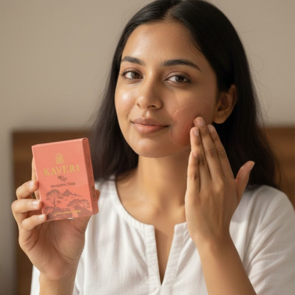 Manjistha Bar – Ayurvedic Radiance Soap