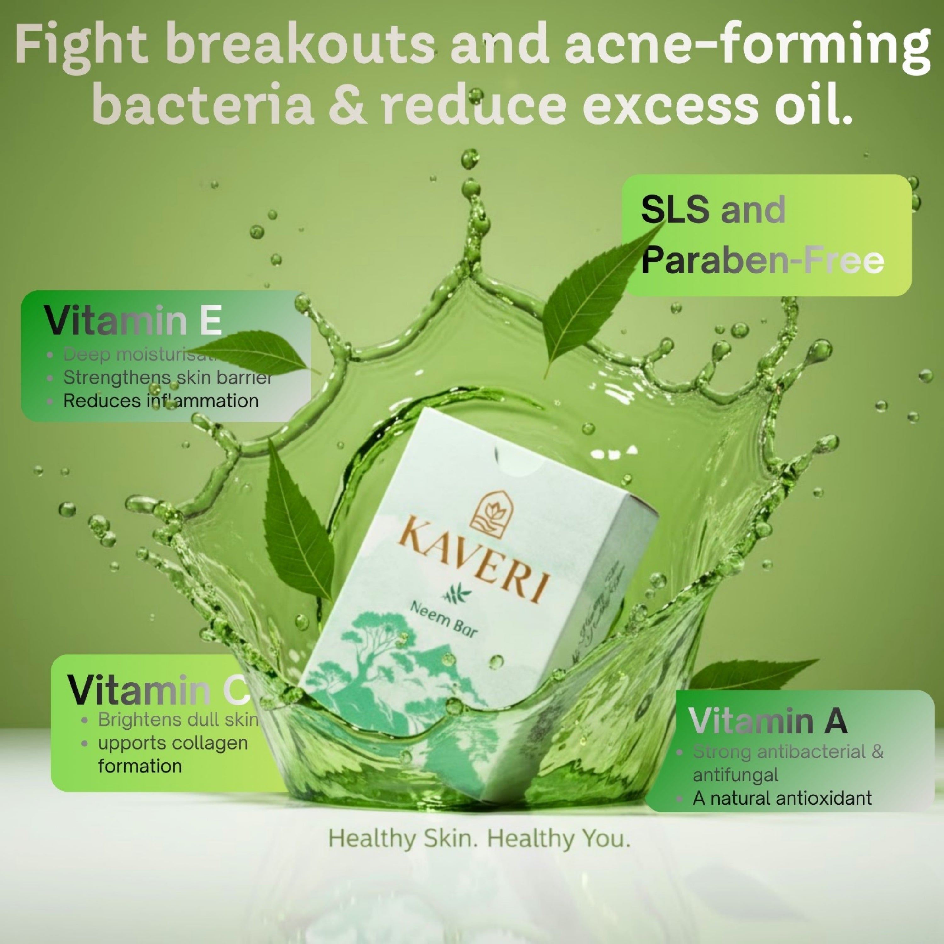 Green Tea Lily Bar – Refreshing Antioxidant Soap