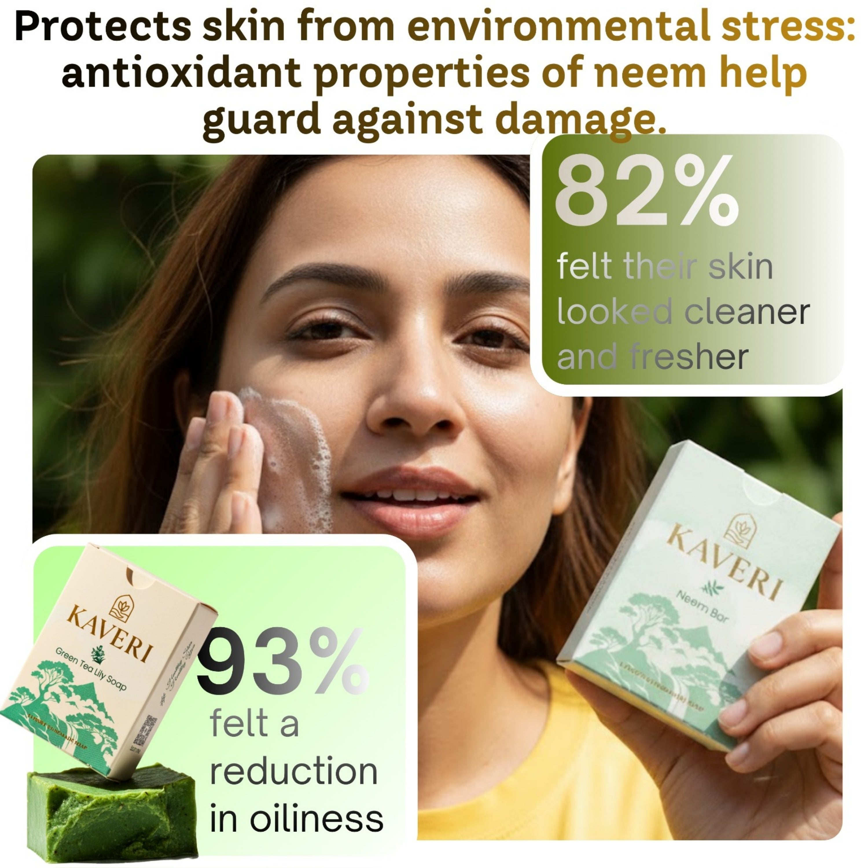 Green Tea Lily Bar – Refreshing Antioxidant Soap