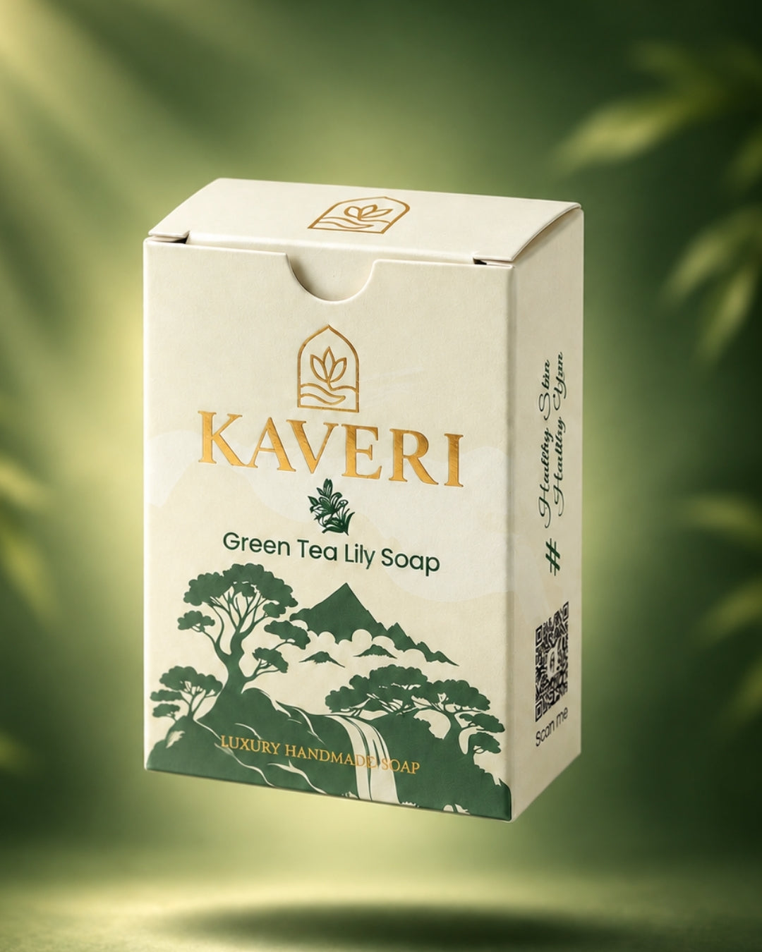 Kaveri Floral Combo Rose Vanilla + Green Tea lily soap