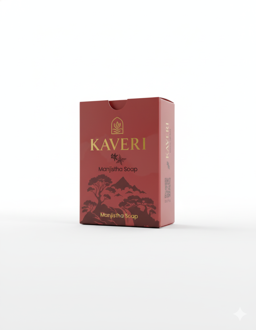 Kaveri KAVERI Handmade Soap Combo – Rose Vanilla, Manjistha & Green Tea Lily 3 × 110 g